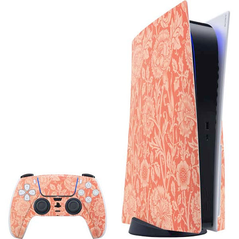 Pink & Rose by William Morris PlayStation PS5 Skins